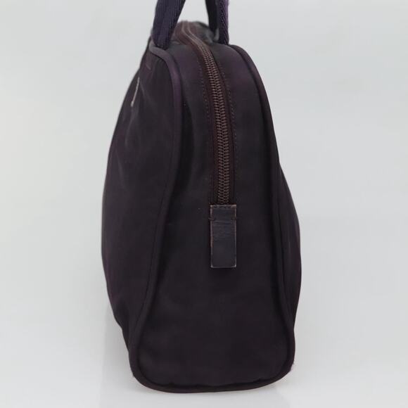 PRADA Hand Bag Nylon Purple Silver - Picture 5 of 12